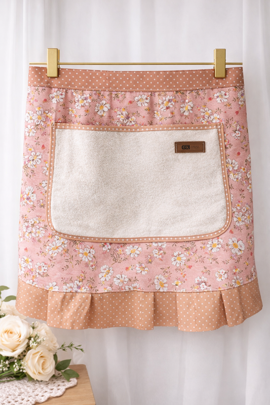 Half Apron - Rustic Pink
