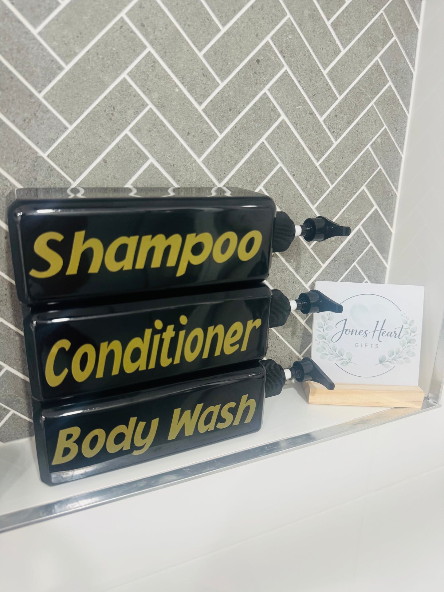 Luxury Bathroom Pump | Shampoo - Conditioner - Body Wash