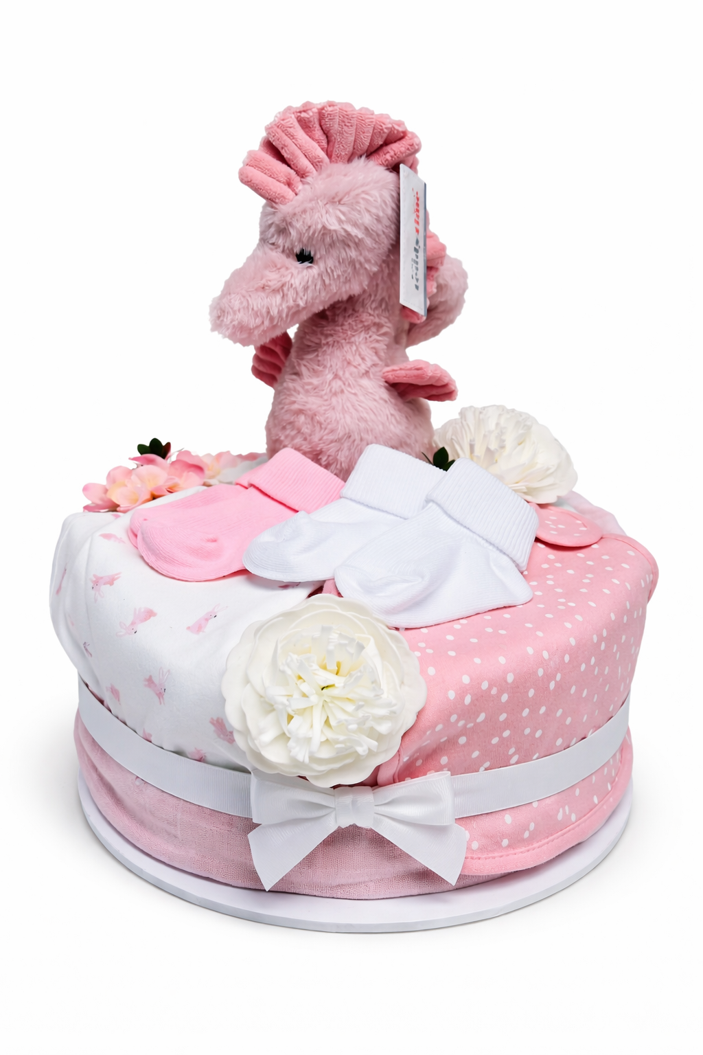 1 Tier Baby Nappy Cake