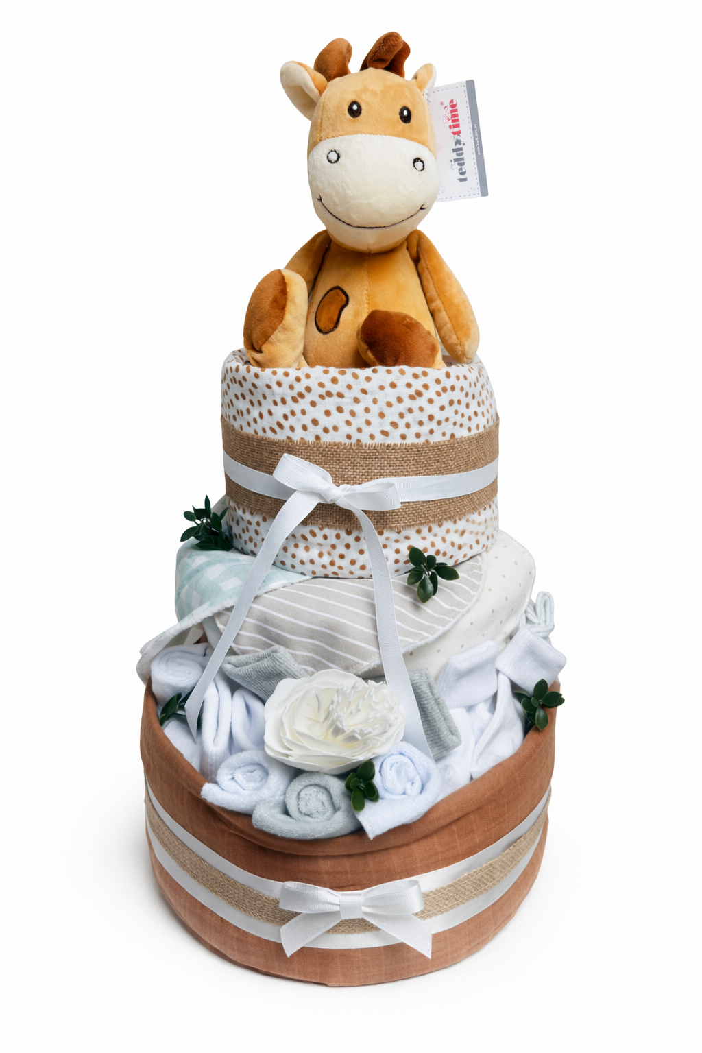 3 Tier Baby Nappy Cake 