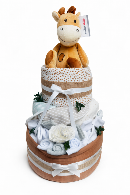 3 Tier Baby Nappy Cake 