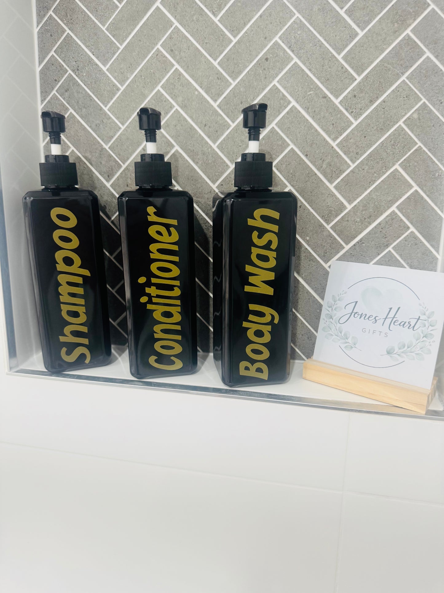 Luxury Bathroom Pump | Shampoo - Conditioner - Body Wash