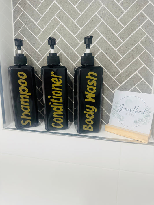 Luxury Bathroom Pump | Shampoo - Conditioner - Body Wash