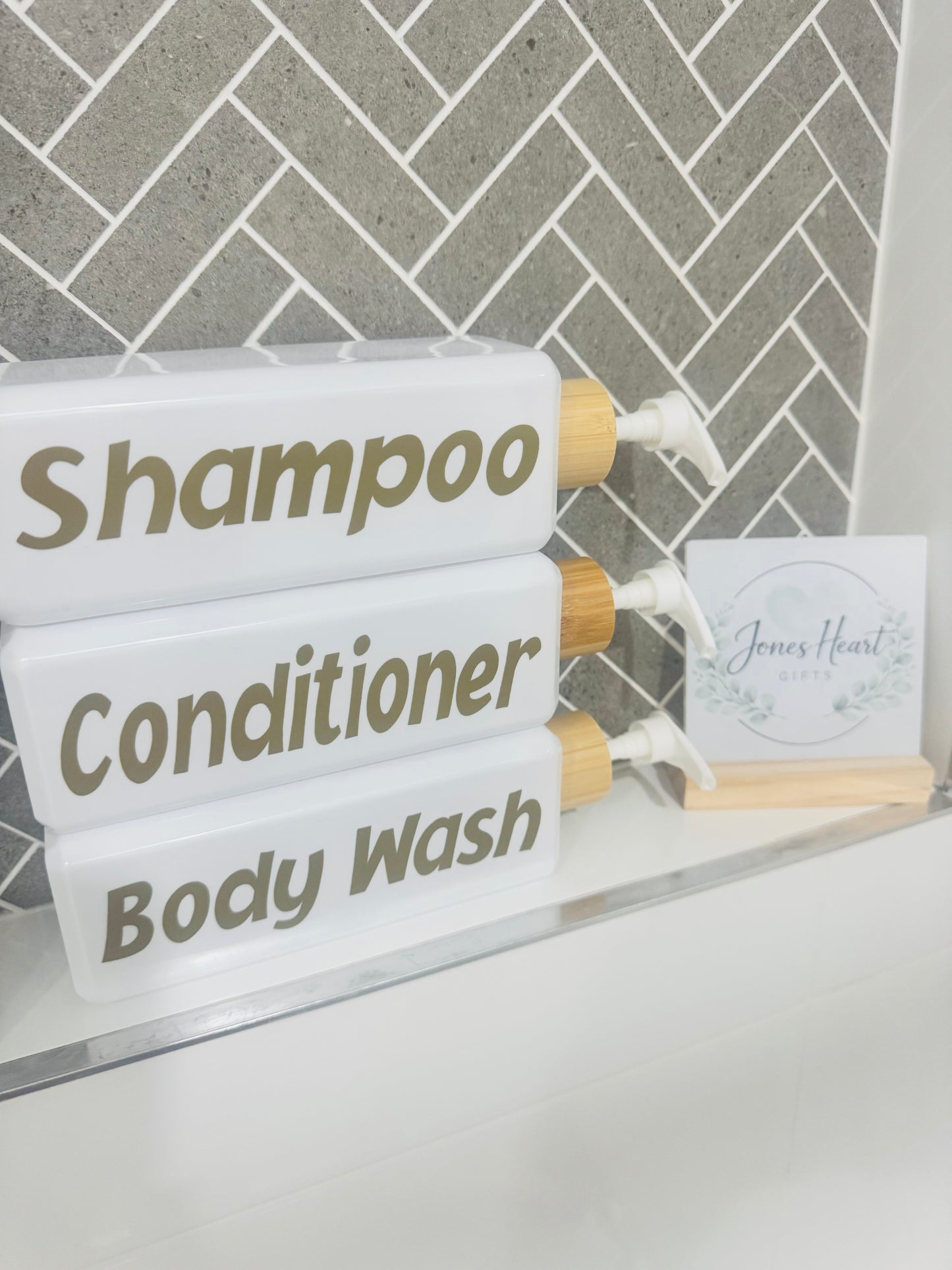 Luxury Bathroom Pump | Shampoo - Conditioner - Body Wash