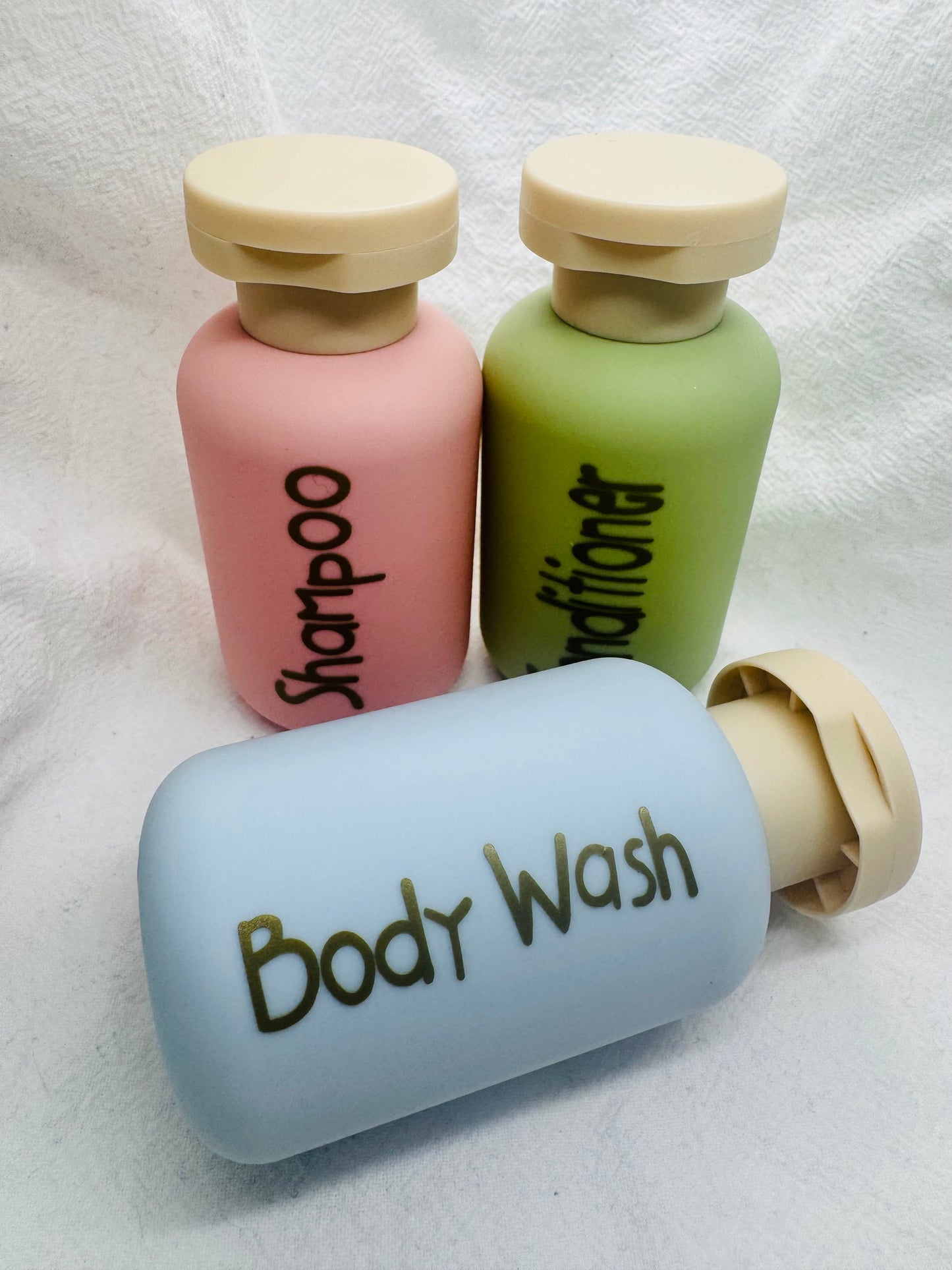 Luxury Travel Toiletry Containers | Reusable