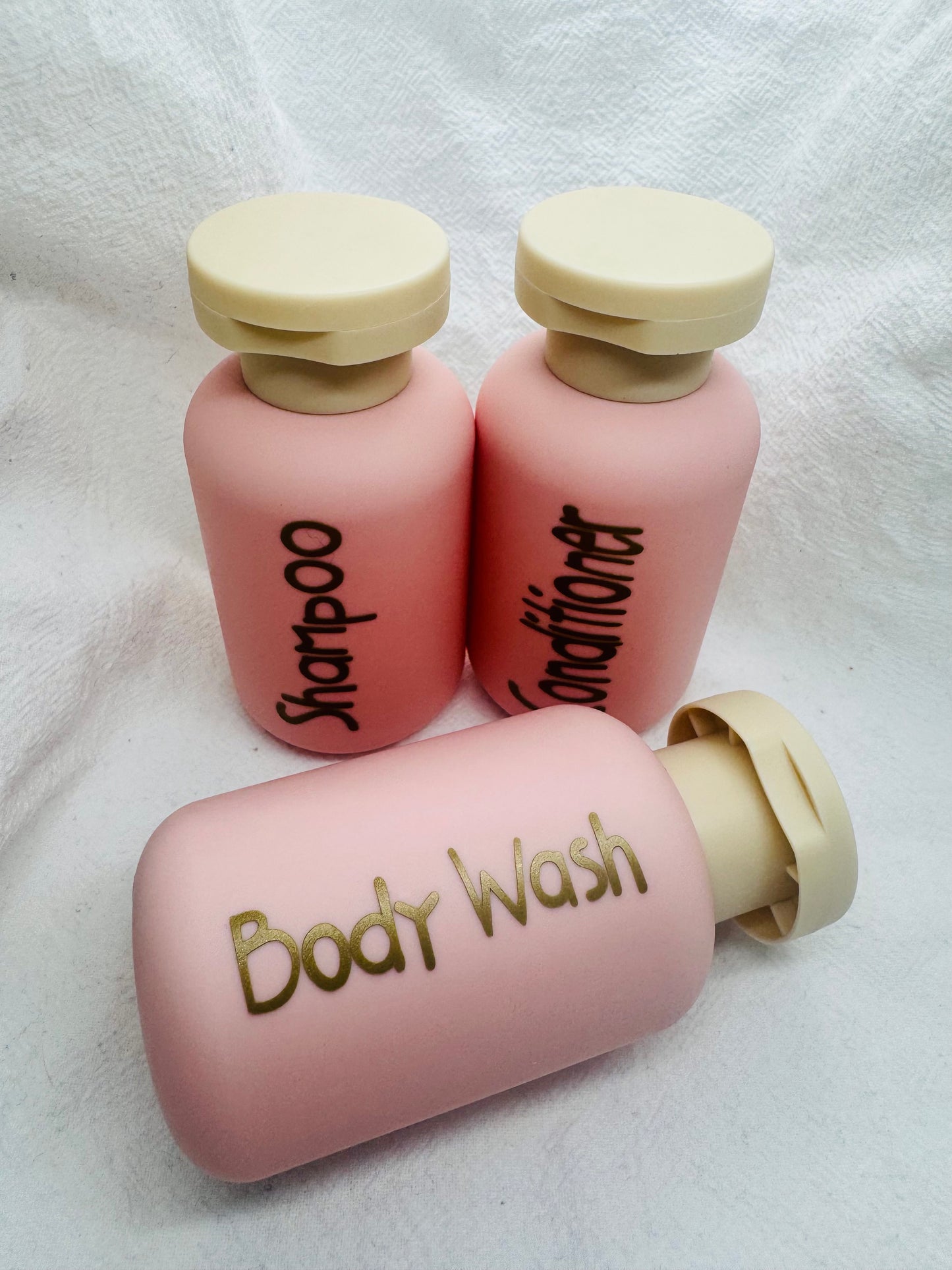 Luxury Travel Toiletry Containers | Reusable