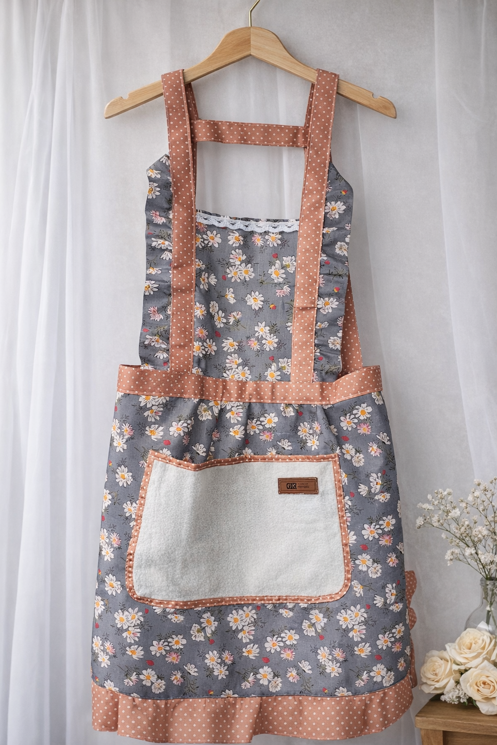 Full Apron Rustic Blue