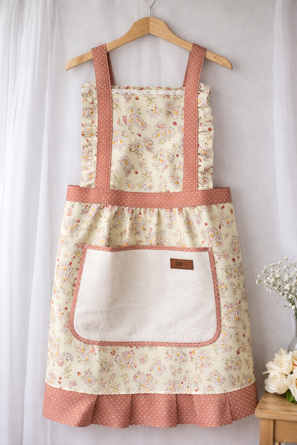 Full Apron Rustic Green