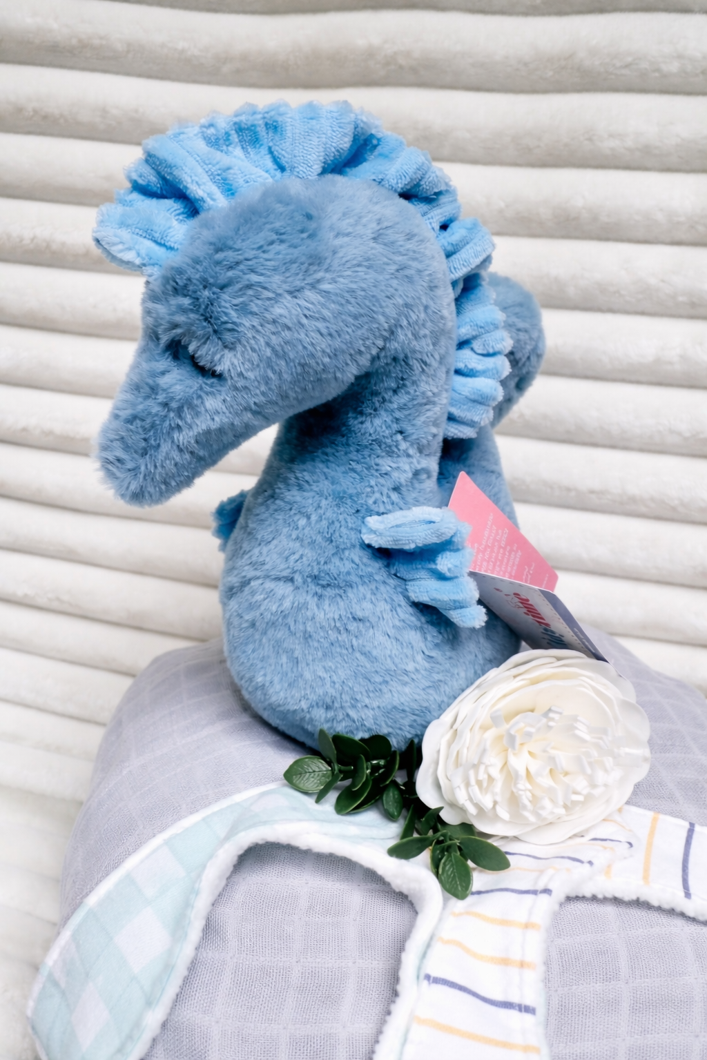 Baby Nappy Cake  3 Tier | Blue - Pink - Neutral